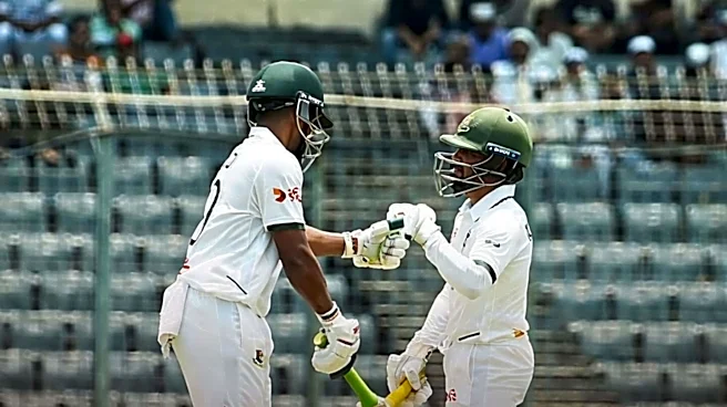 1st Test: Shanto, Mominul shine as Bangladesh dominate Day 1