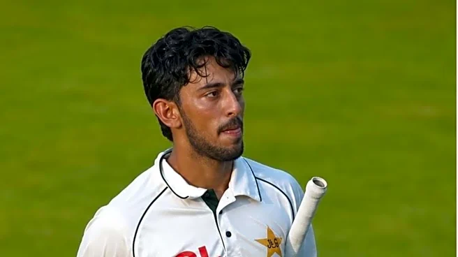 Pakistan's Azan Awais shines with hundred on Test debut