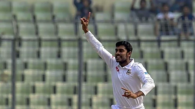 Mehidy Hasan claims his second Test fifer against Pakistan: Stats