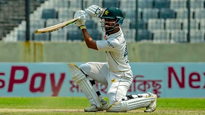 Pakistan's Abdullah Fazal hammers twin fifties on Test debut: Stats
