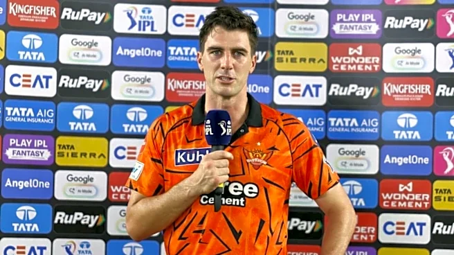 SRH captain Pat Cummins fined ₹12 lakh: Here's why