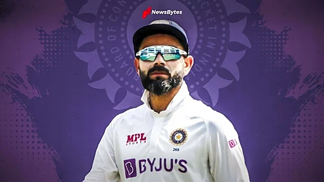 Virat Kohli explains why he resigned as India's Test captain