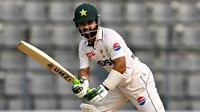 Mohammad Rizwan sets record with Test half-century against Bangladesh