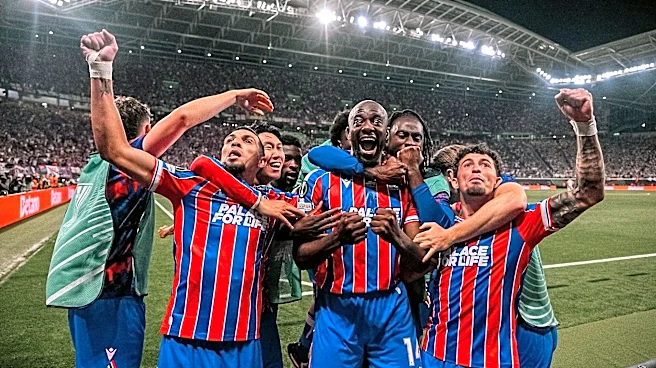 Crystal Palace beat Rayo Vallecano to win UEFA Conference League