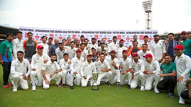 Looking back at Afghanistan's historic Test debut: Key numbers
