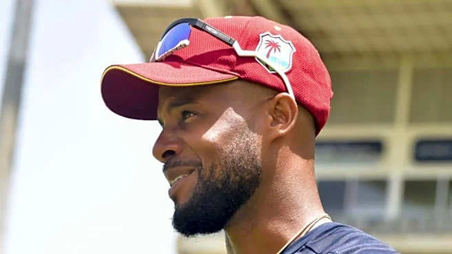 WI skipper Shai Hope hammers his 31st ODI fifty: Stats
