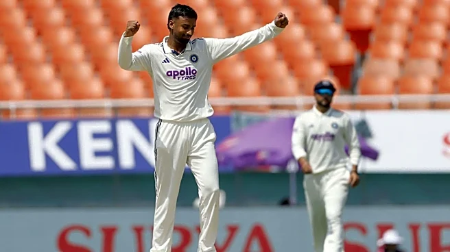 Indian spinner Manav Suthar enters record books on Test debut
