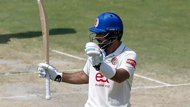 Afghanistan's Rahmat Shah scripts history with sixth Test fifty