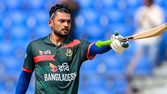 1st ODI: Shanto, Tanzid hammer half-centuries against Australia