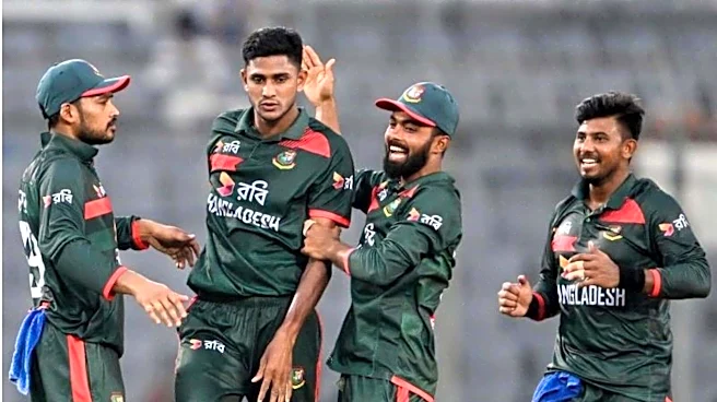 Nahid Rana shines in Bangladesh's historic ODI triumph over Australia