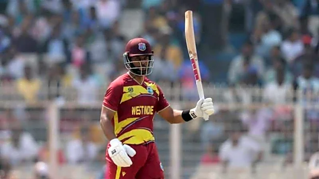 Shai Hope shines vs Sri Lanka, slams 12th T20I fifty