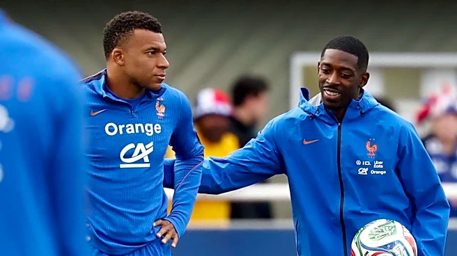 Ousmane Dembele defends Kylian Mbappe, calls him an 'incredible player'