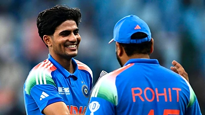 Gill addresses unfortunate mix-up with Rohit in 1st Afghanistan ODI