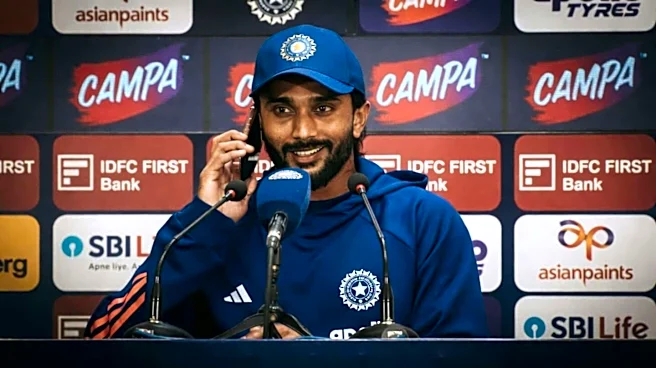 'Post-match presser can wait': Nitish Reddy answers mother's call midway