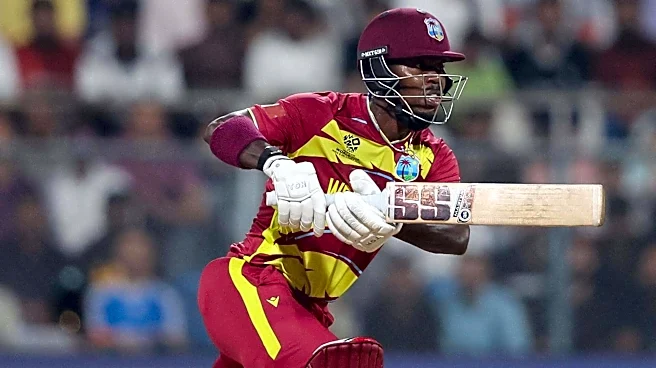 Sherfane Rutherford gets to his sixth T20I fifty: Key stats