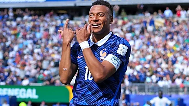 FIFA World Cup: Record-breaking Kylian Mbappe helps France beat Senegal