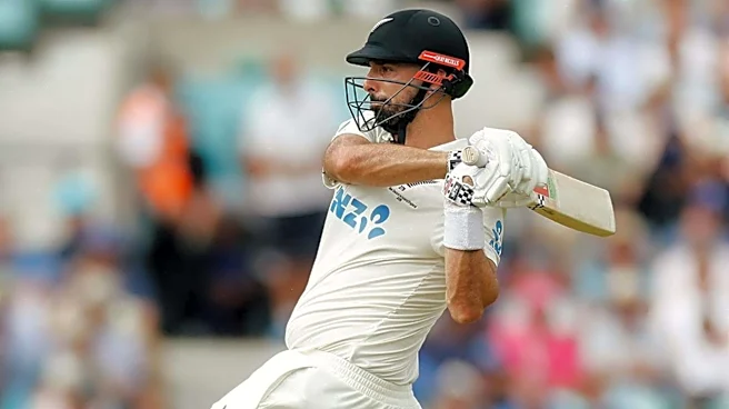 Oval Test: New Zealand manage 291/7 versus England (Day 1)