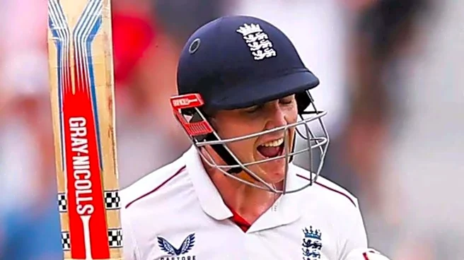 England's Harry Brook slams his 17th half-century in Tests: Stats