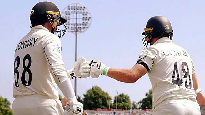 Presenting highest opening stands for New Zealand in Tests