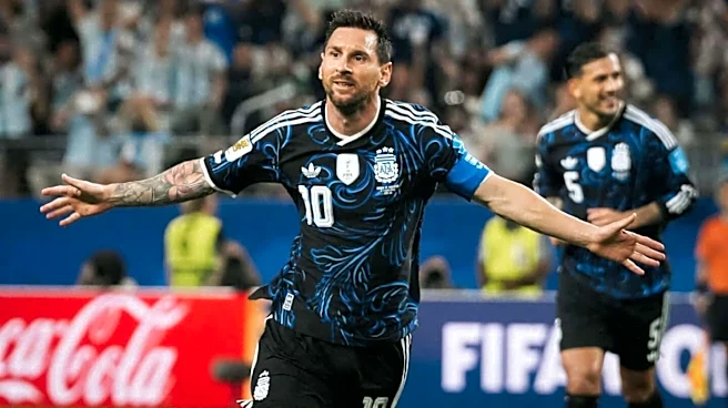FIFA World Cup: Messi sets record as Argentina beat Jordan