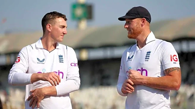 Ben Stokes backs Harry Brook as England's next Test captain