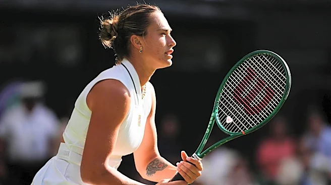 Wimbledon 2026: Aryna Sabalenka reaches second round with Kostovic scalp
