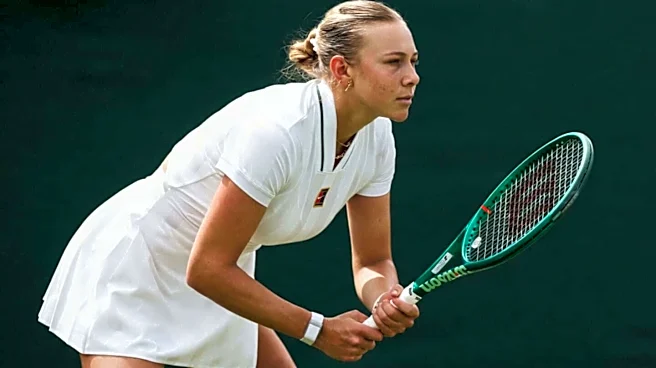 Wimbledon 2026: Amanda Anisimova starts with win over Lina Gjorcheska