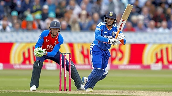 Indian batters with quickest T20I half-centuries in England