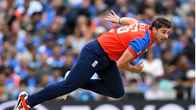 Listing England bowlers with T20I four-wicket hauls versus India
