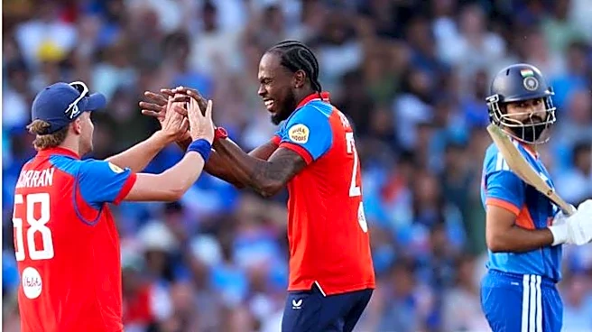 Presenting England's 200-plus totals against India in T20Is