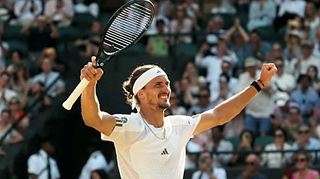Alexander Zverev reaches first Wimbledon semi-final with Fritz scalp