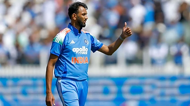 Indian pacer Prasidh Krishna completes 50 ODI wickets: Key stats