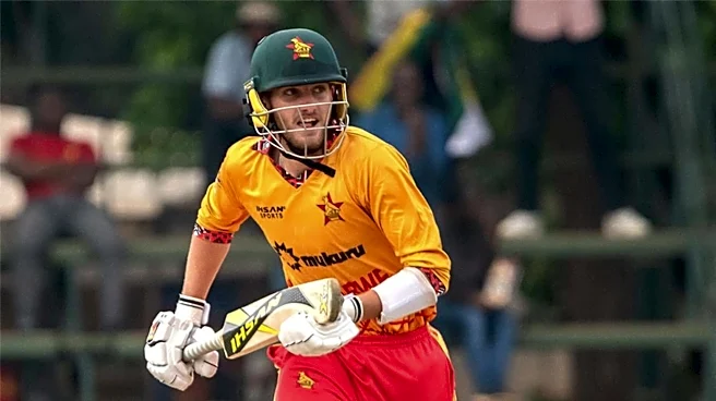 Brian Bennett becomes third Zimbabwe batter with 2,000 T20I runs