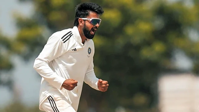Saransh Jain included in India's Test squad for SL series