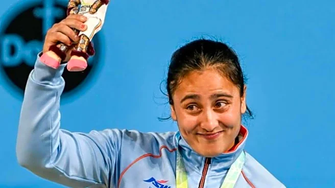 CWG 2026: Weightlifter Harjinder Kaur bags silver medal for India