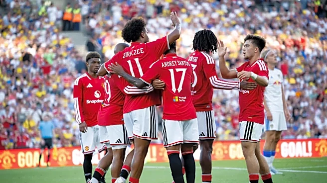How did Manchester United and Leeds United fare in Dublin?