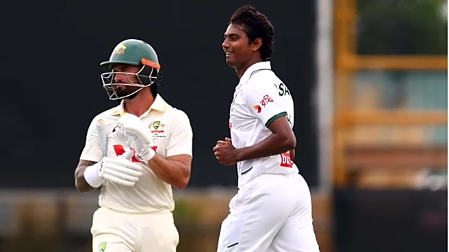 Did Australia register their lowest-ever Test score against Bangladesh? Stats