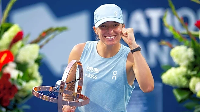 Iga Swiatek claims her first title of ongoing season: Stats