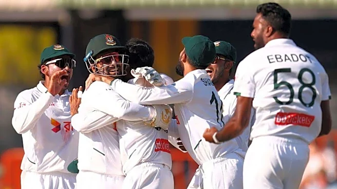 1st Test: Bangladesh further tighten grip over Australia