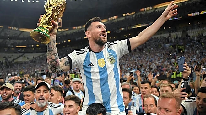 Listing Lionel Messi's illustrious feats at FIFA World Cups