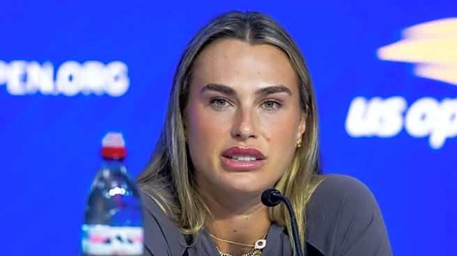 US Open: Aryna Sabalenka loses cool over 'partying' question