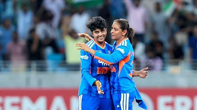 India's Shree Charani and Prema Rawat floor Pakistan Women: Stats
