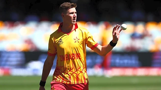 T20I Tri-Series final: Zimbabwe's Brad Evans slams 56* versus SA