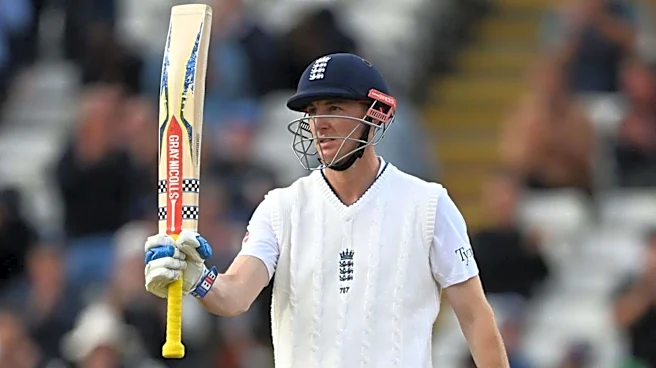 Edgbaston Test: Harry Brook bolsters England with 20th half-century