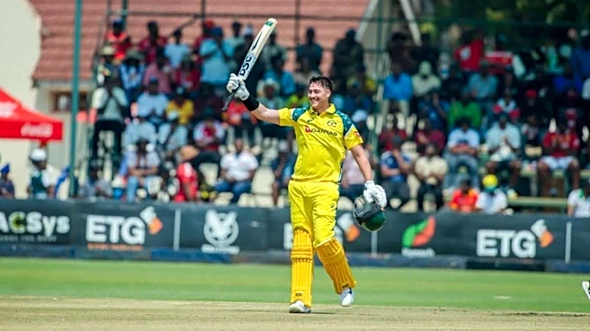 Australia's Matt Renshaw sets records with 86-ball ODI century: Stats