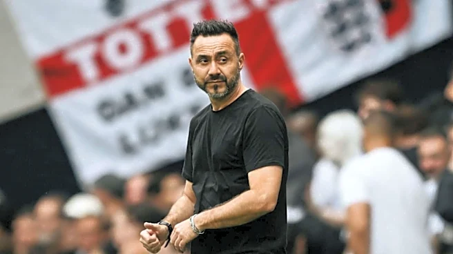 Premier League: De Zerbi 'sad and frustrated' with Spurs defeat