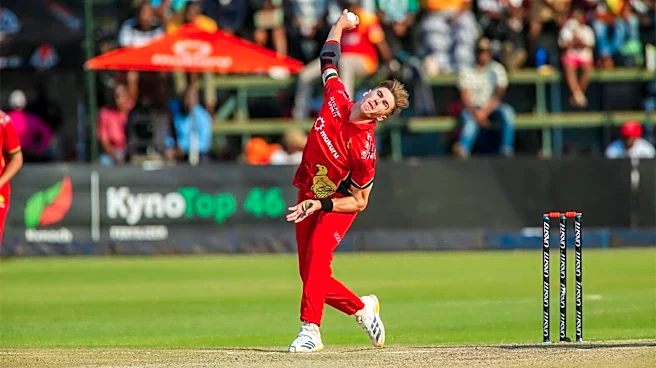 3rd ODI, Zimbabwe's Brad Evans claims four-fer versus Australia: Stats