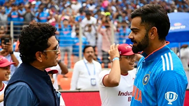 Virat Kohli addresses comparisons with Sachin, Dhoni: 'Always gonna be...'