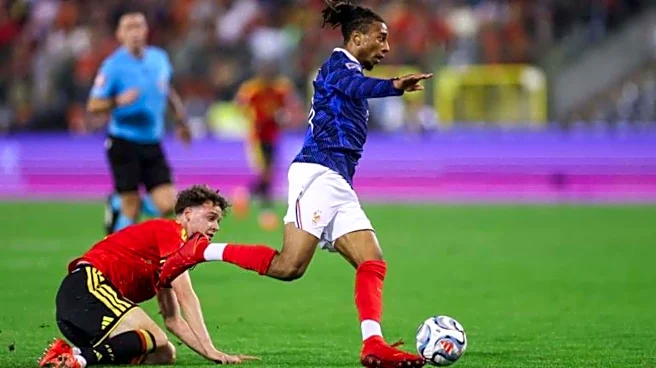 Nations League: Michael Olise's late goal helps France beat Belgium