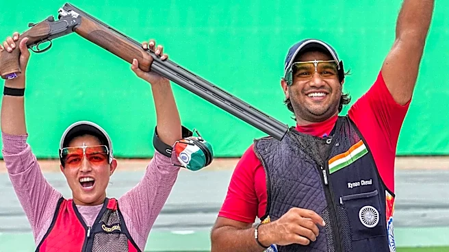 Asian Games: Neeru Dhanda-Kynan Chenai win gold in trap mixed